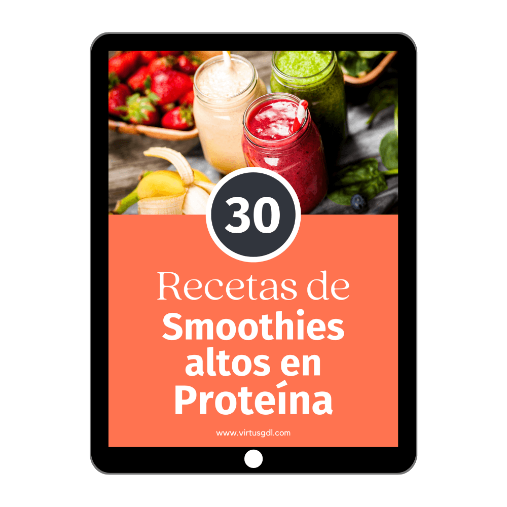 Recetario: 30 Smoothies Altos en Proteína [e-Book]