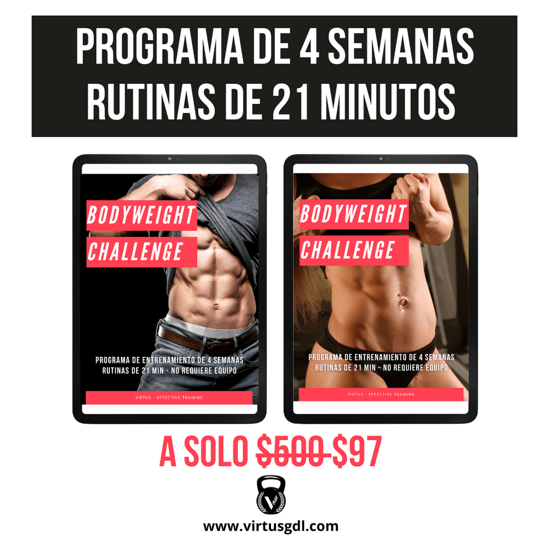 [EN CASA] Programa de Entrenamiento Funcional 4 Semanas