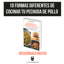 Cargar imagen en el visor de la galería, [GRATIS] Recetas de Pollo Rápidas y Sabrosas [PDF]
